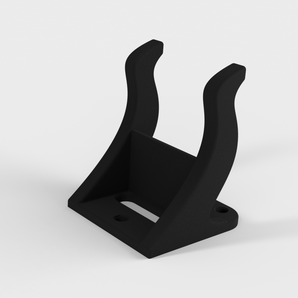 Bredare väggfäste för spansk gitarr