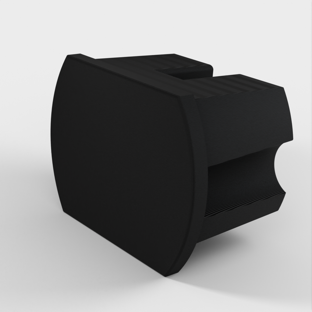 Ändskydd till Ikea Hoppvals Gardin