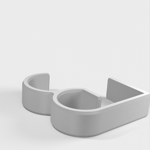 Skrivbordskabelhanteringsklämma kompatibel med IKEA - 34 mm