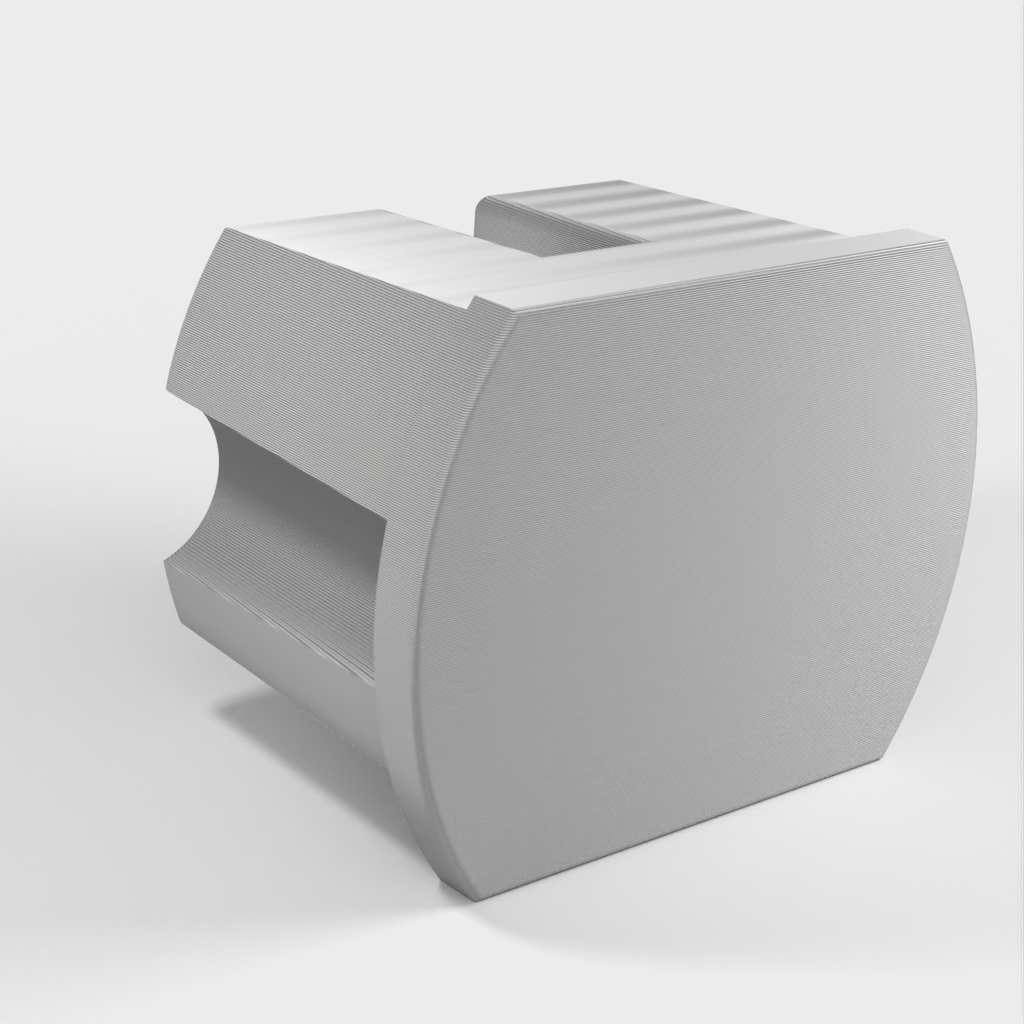 Ändskydd till Ikea Hoppvals Gardin