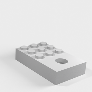 Väggfäste för Lego IR fjärrkontroll