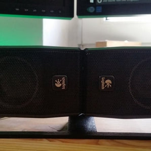 Logitech X-540 5.1 högtalarstativ för horisontell uppställning med flera skärmar