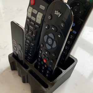Elegant fjärrkontrollhållare för TV och smarta enheter