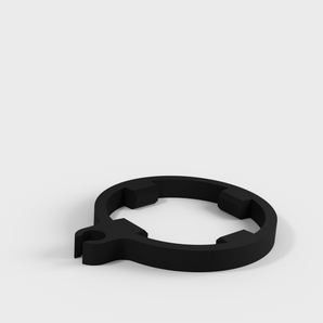 Flexibelt webbkamerafäste för Octolapse med låsringar och kabelhantering