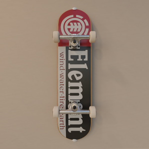 Väggfäste för skateboard