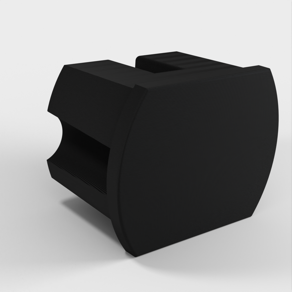 Ändskydd till Ikea Hoppvals Gardin