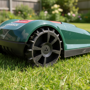 Terränghjul till Bosch Indego (modell 300-700) robotgräsklippare (2 st)