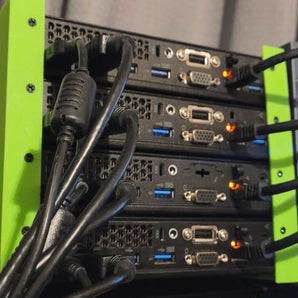 Rackmontering för Lenovo Thinkcentre M93p Mini PC - Stapelbar lösning