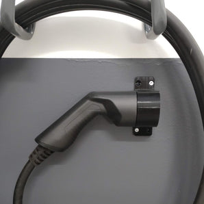 Hållare för laddkabel för elbilar typ 2