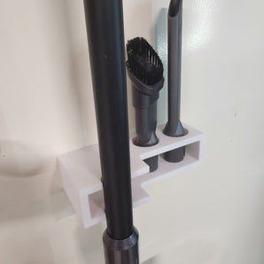 Väggfäste till Dyson v7 dammsugare med förvaring för 2 tillbehör