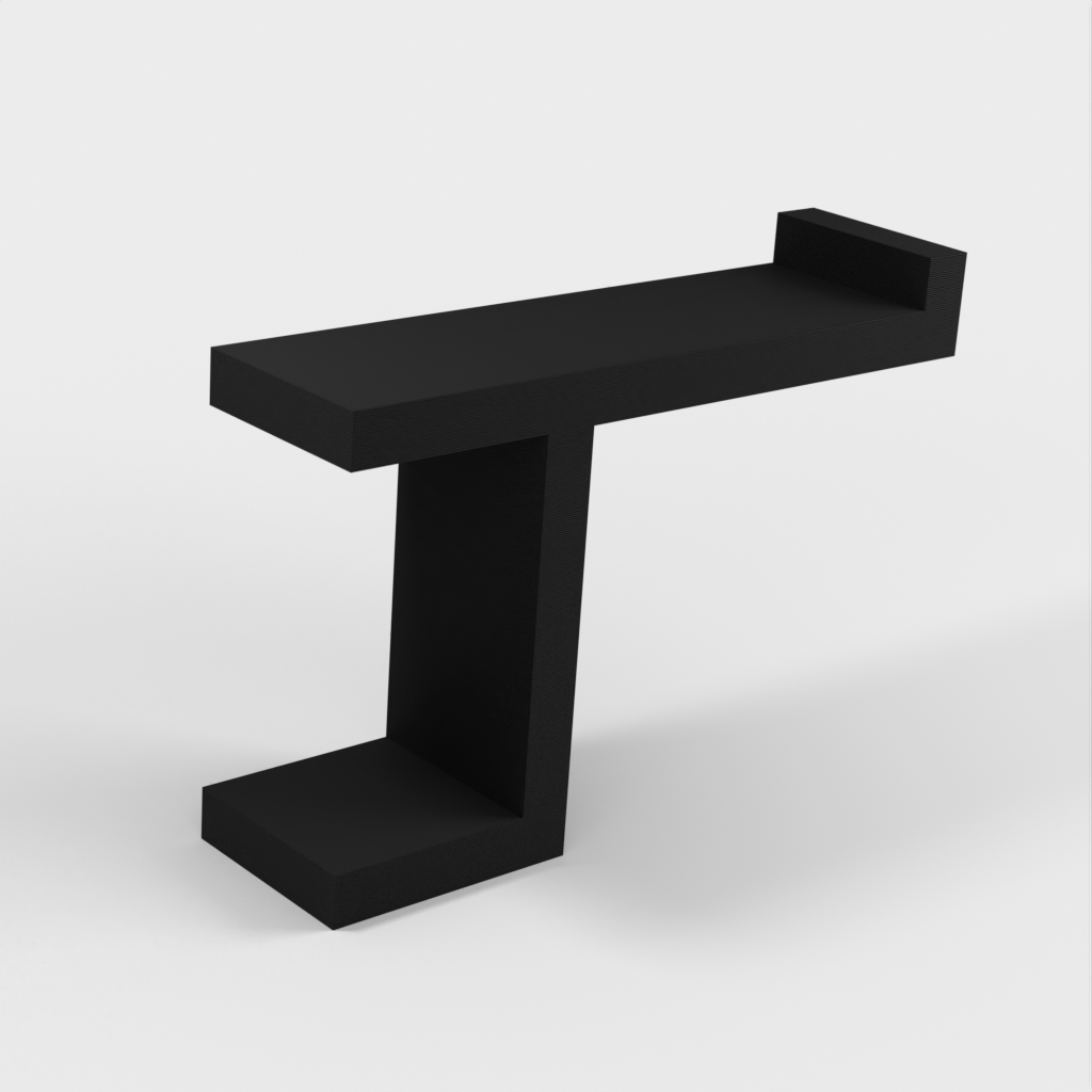 Enkel hörlurshållare för Ikea "LAGKAPTEN / ADILS" bord