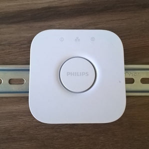 DIN-skenefäste för Philips Hue Bridge
