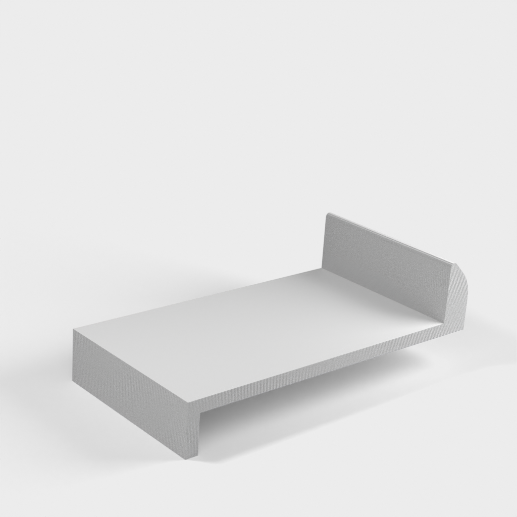 Superenkelt vertikalt bärbar stativ för skrivbord/vägg