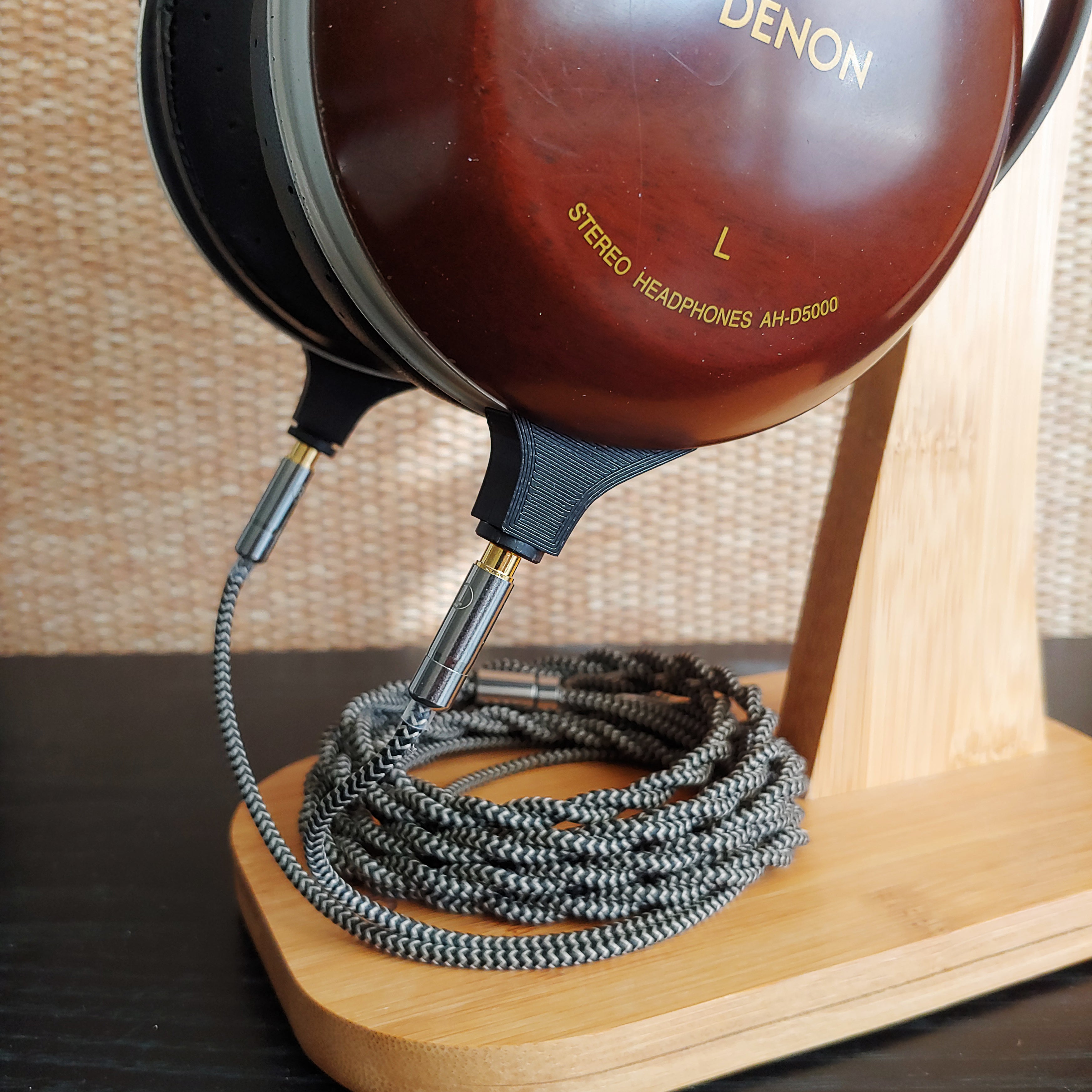 Denon/Fostex/E-MU Hovedtelefon Modifikationsadapter til Aftagelig 3.5mm Kabel