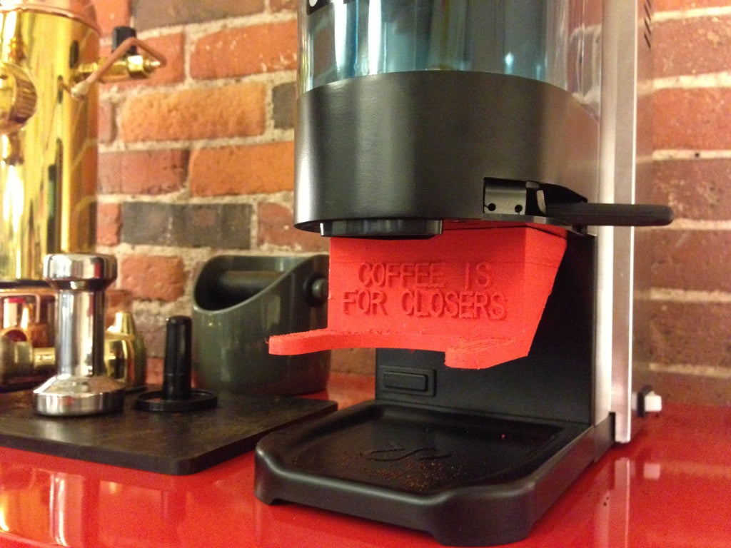 Parametrisk portafiltergaffel för Rancilio Rocky espressomaskin