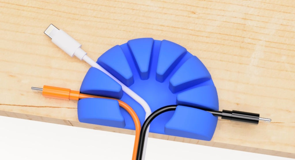 USB-kabelhållare (cirkulär typ-1)