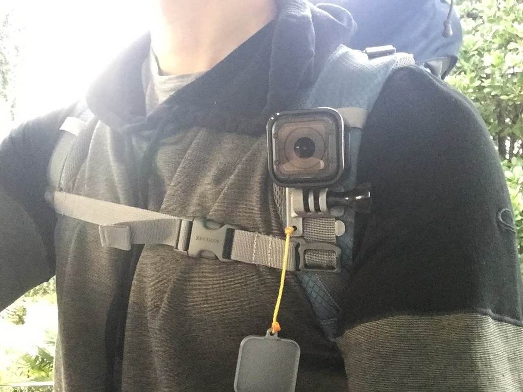 GoPro Session Ryggsäck Axelremsfäste med linsskydd