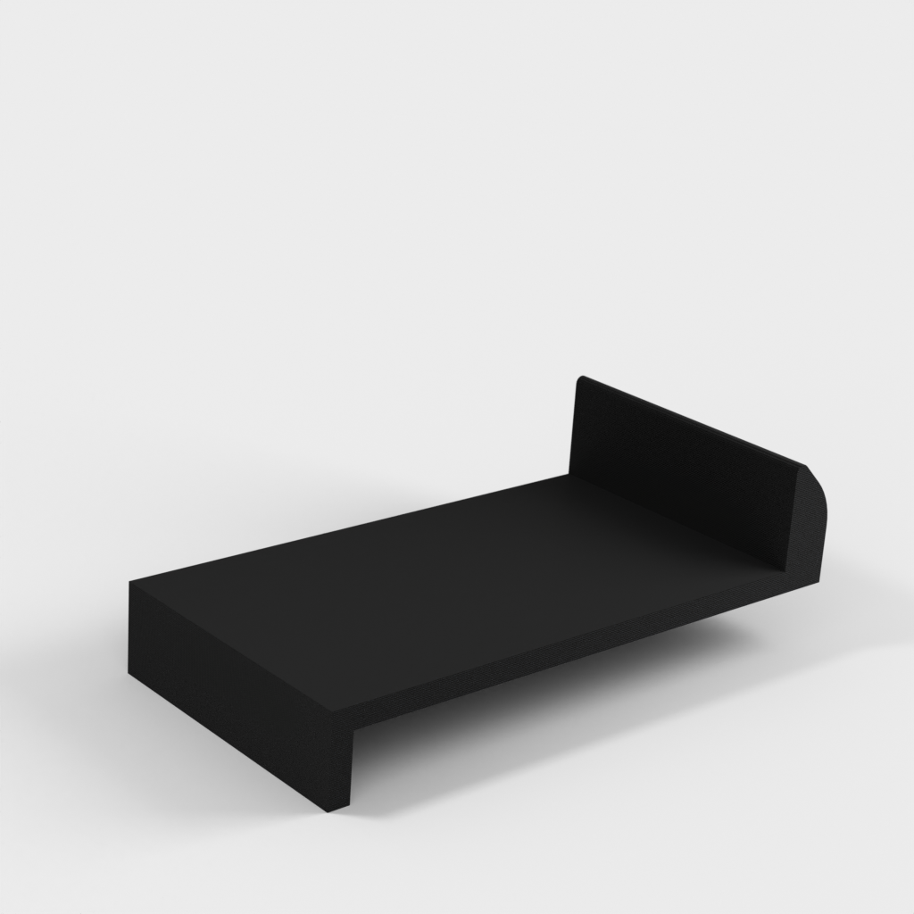 Superenkelt vertikalt bärbar stativ för skrivbord/vägg