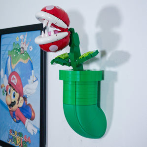 Väggfäste för LEGO Mario Piranha Plant 71426