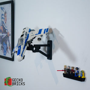 Väggfäste för Star Wars New Republic E-Wing