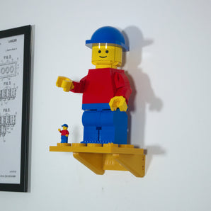 Väggfäste för uppskalad minifigur 40649