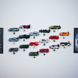 Universellt väggfäste för LEGO Speed Champions