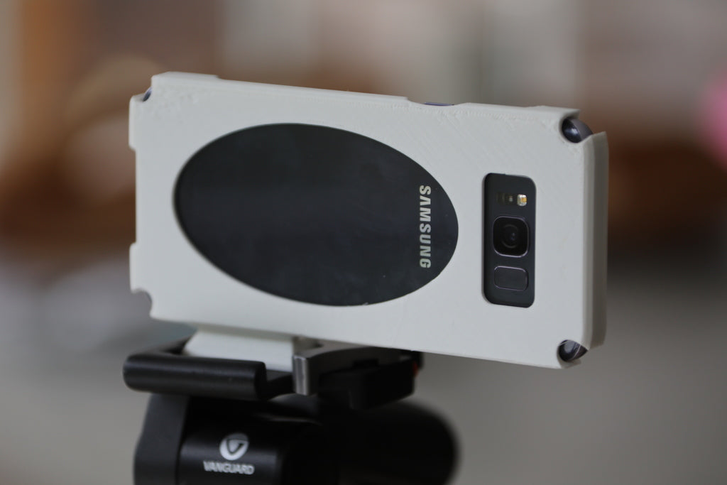 Samsung Galaxy S8+ stativ och GoPro monteringsfodral