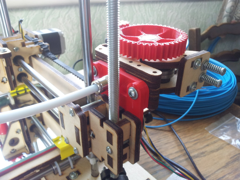 Printrbot LC Bowden Cable Mod - Uppgradera till 3 mm filament