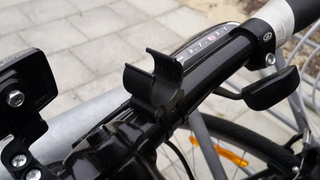 Bike Torch Clamp - Cykelfacklahållare för cykelstyre