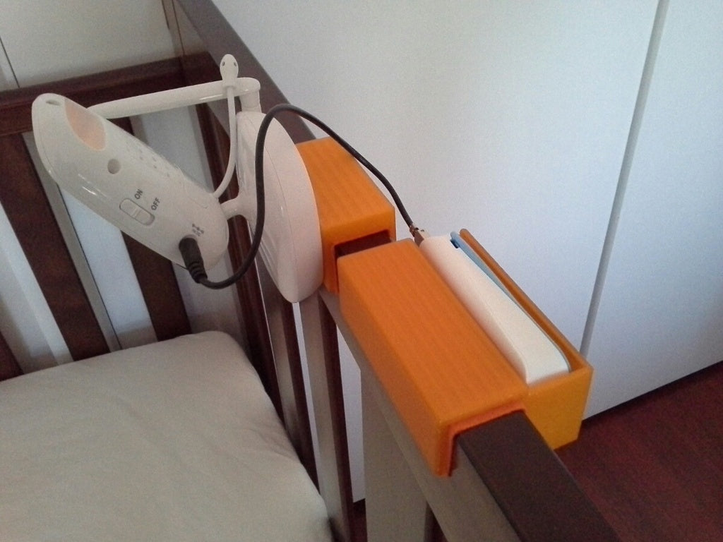 Oricom SC710 Babyvakt Spjälsängsmontering