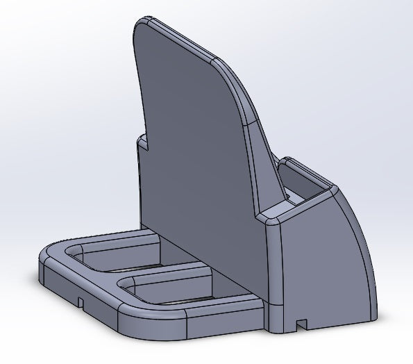 iPhone 6 och 6 Plus laddningsdocka med högtalarhorn och justerbar kabeldragning