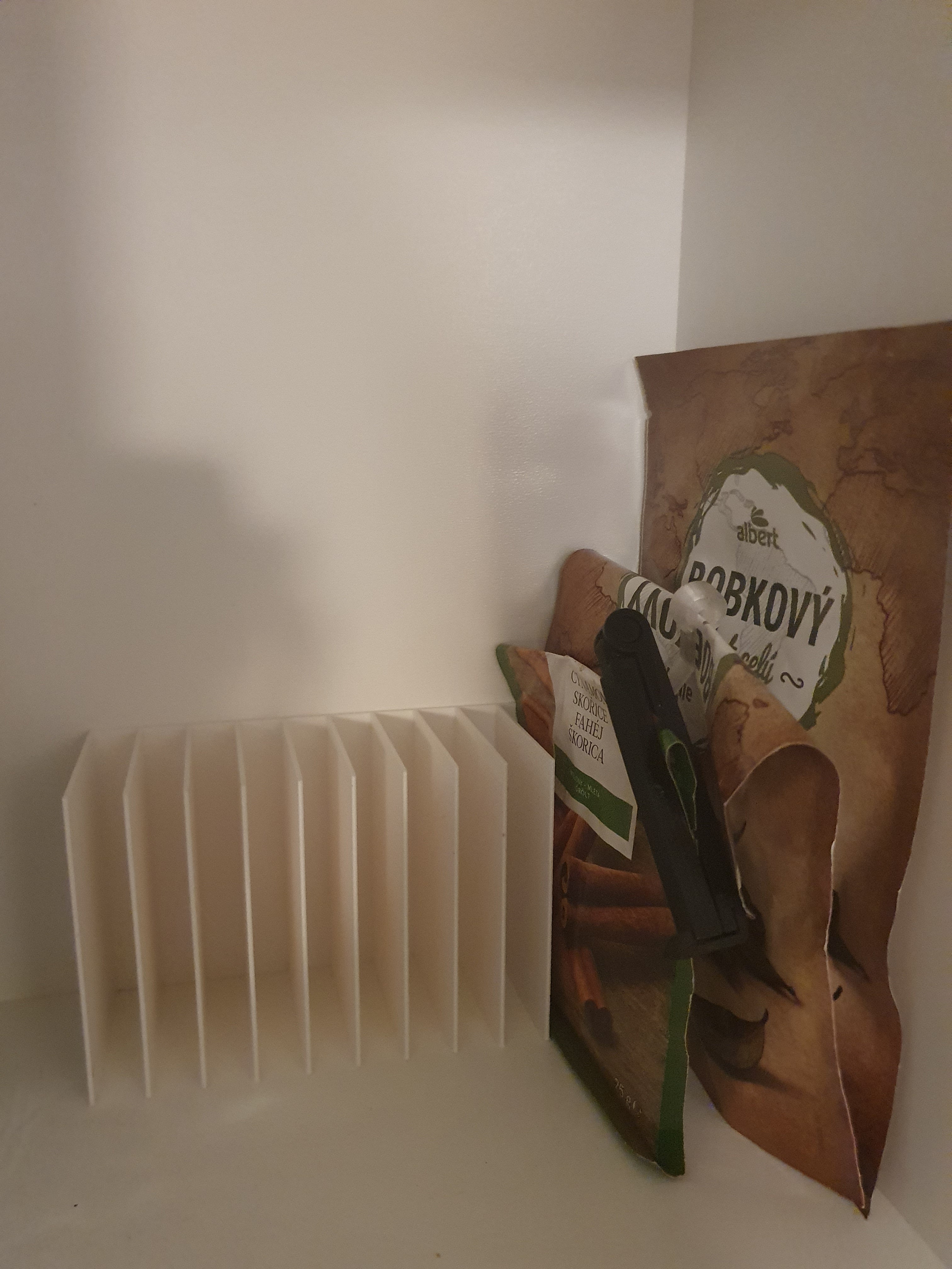 Organisera för kryddpåsar