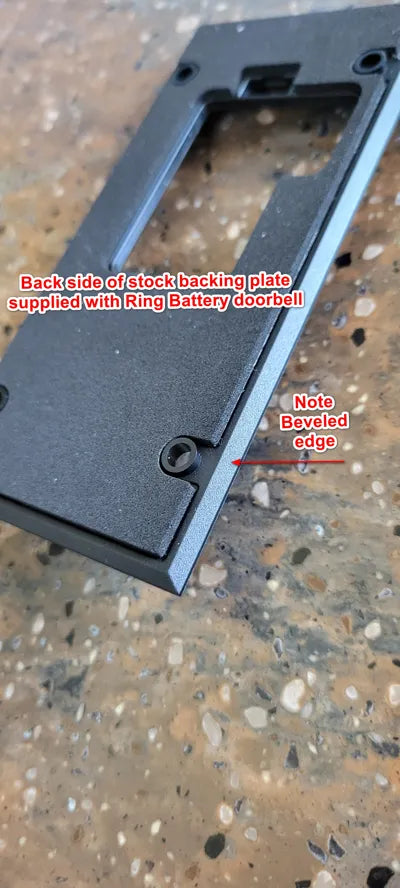 Ring Doorbell (2024 års utgåva) Vinklad montering