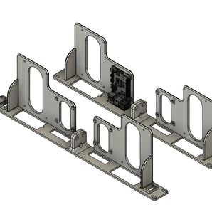 19" Rackfäste för ZimaBoard och Raspberry Pi