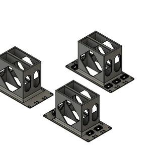 10" 3U Rackfäste för 2x Sonos Port