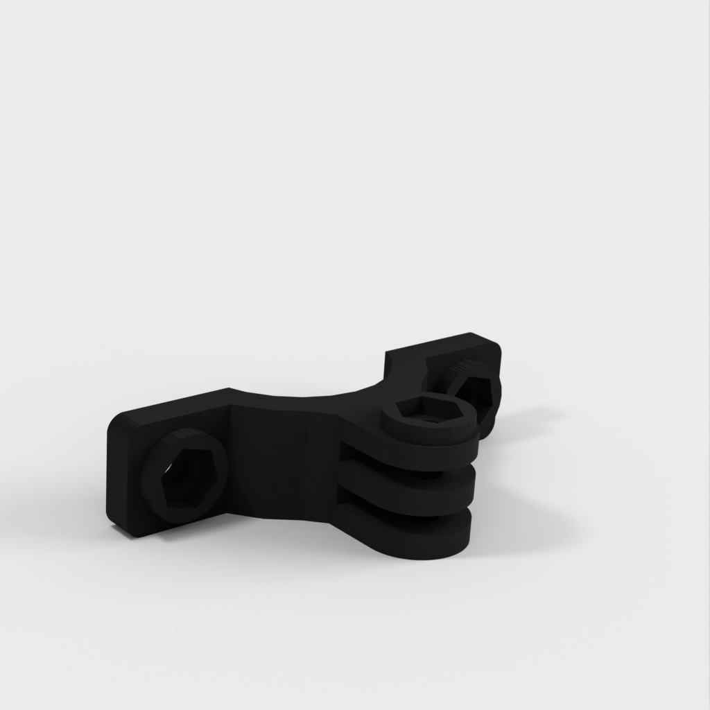 23,3 mm GoPro monteringsfäste för cykelljus