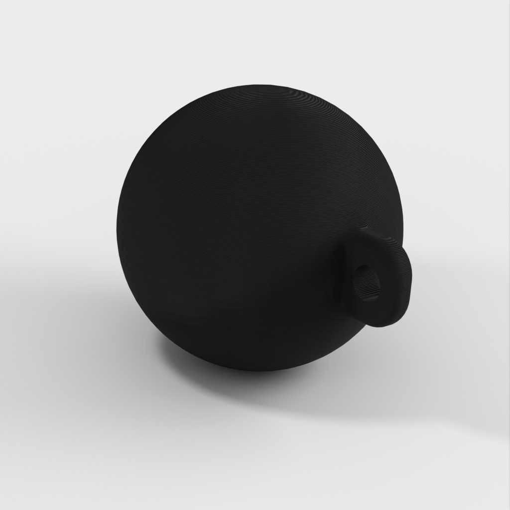 3D-tryckt pussel med boll