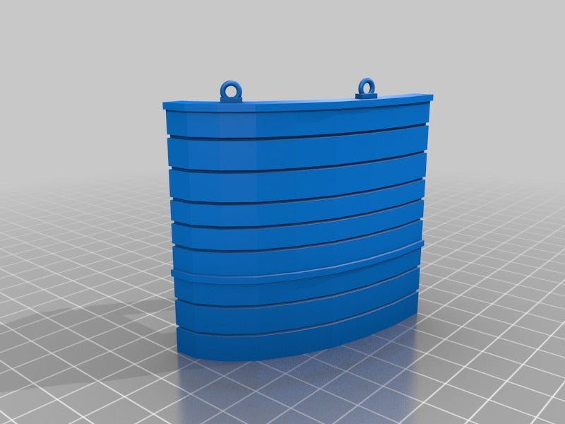 28 mm miniatyrupphöjda däck för segelfartyg: Expansionsset del 2