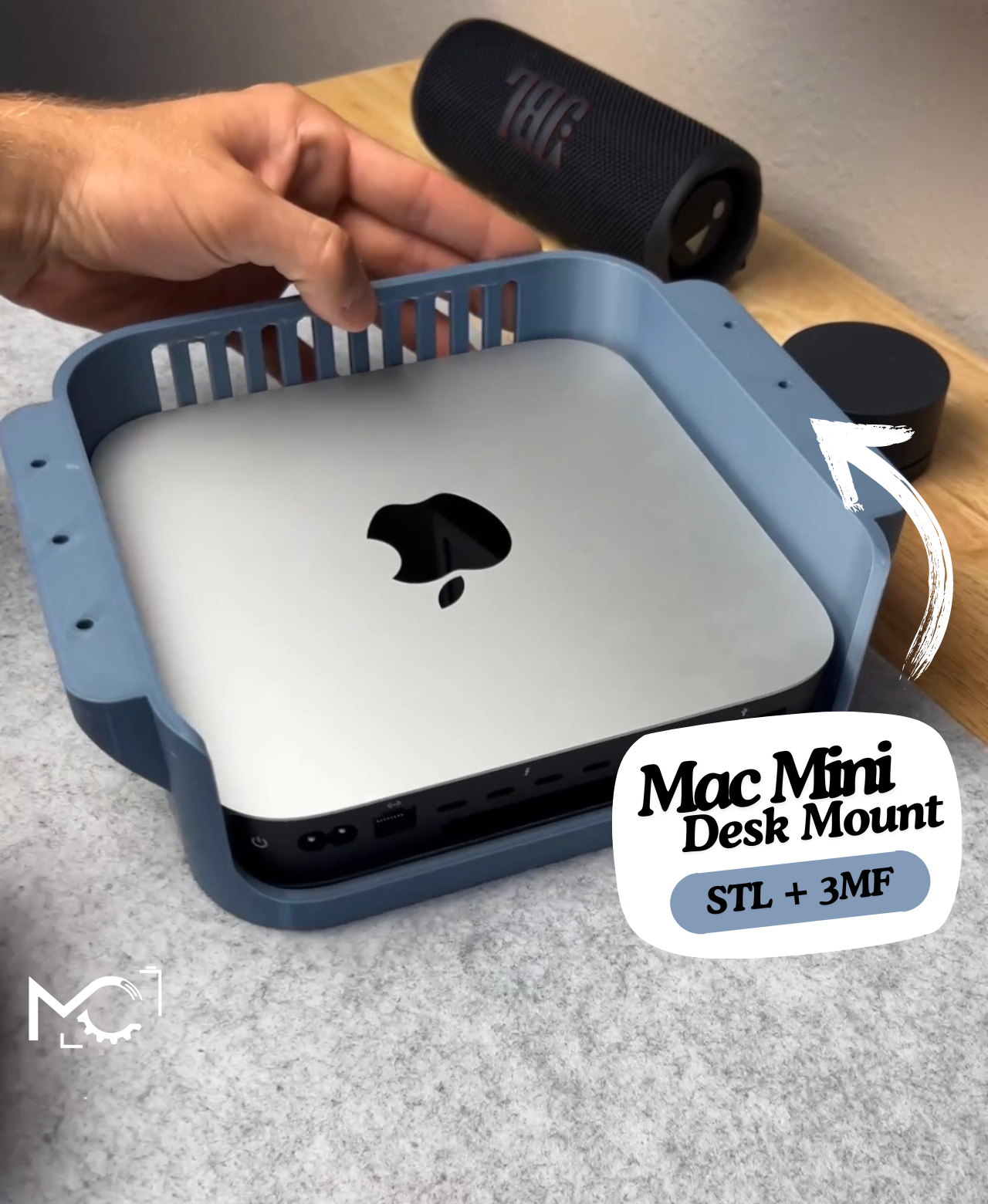 Mac Mini-bordsmontering