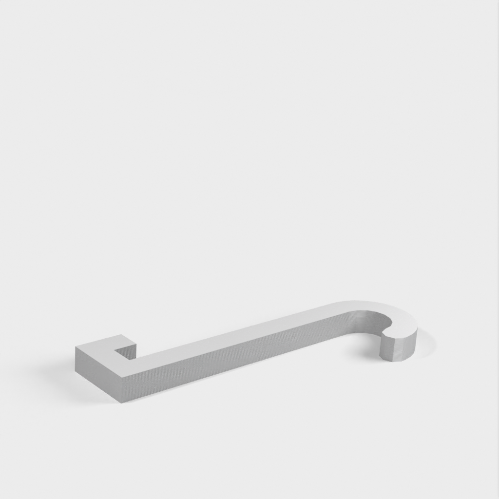 Verktygshängare Simple Hook för Makerbot