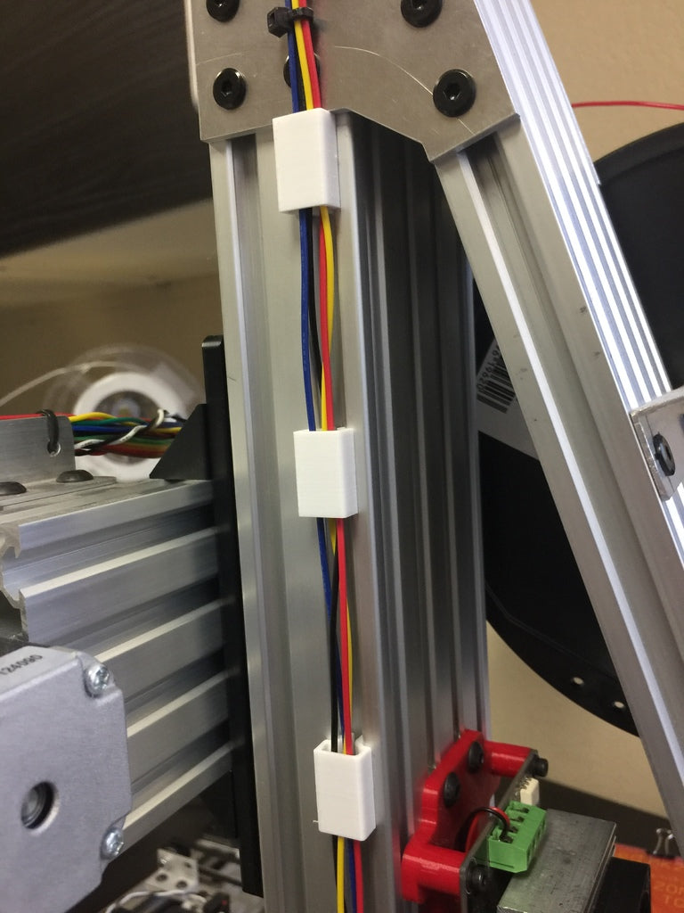 Kabelklämmor för 20x20 OpenBuilds V-Slot aluminiumprofiler