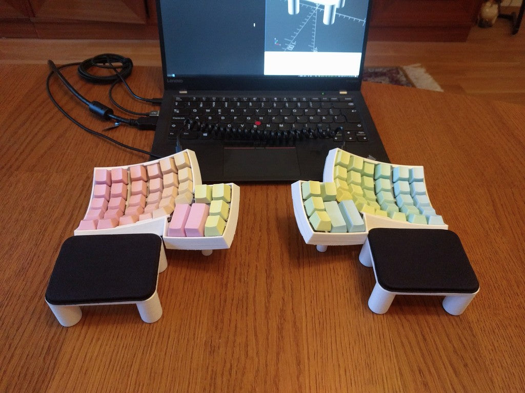 Ergonomisk Håndledsstøtte til Dactyl Tastatur