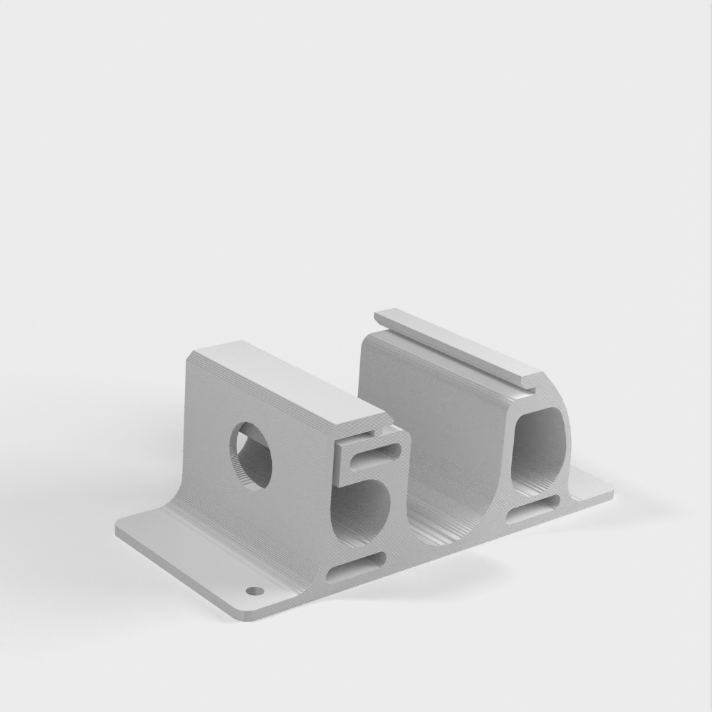 Sonoff Basic IoT Module DIN-Rail Adapter och Hutschiene Montering