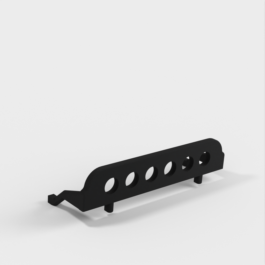 Skruvmejselhållare för 6 mindre skruvmejslar till IKEA SKADIS (SKÅDIS) fällbord