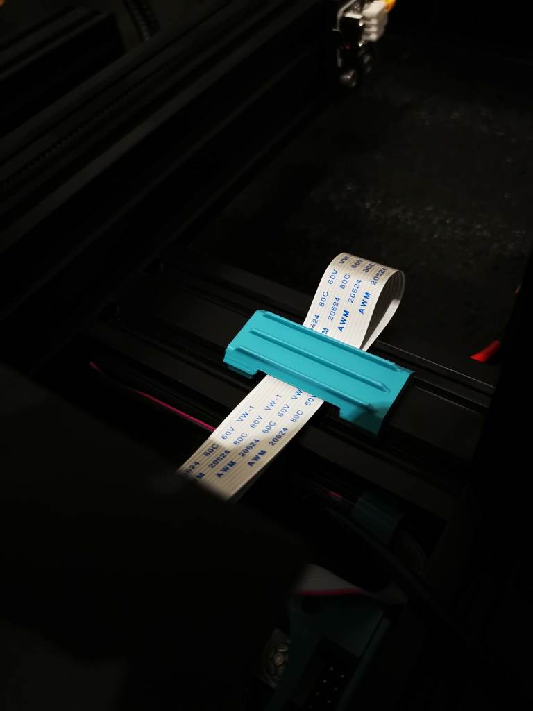 Ender 3 Display Cable Clip Double 4040