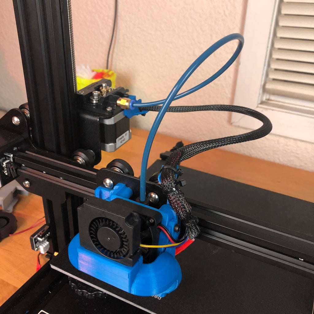 MK8 Extruder Wire Loom Kabelklämma för Ender-3