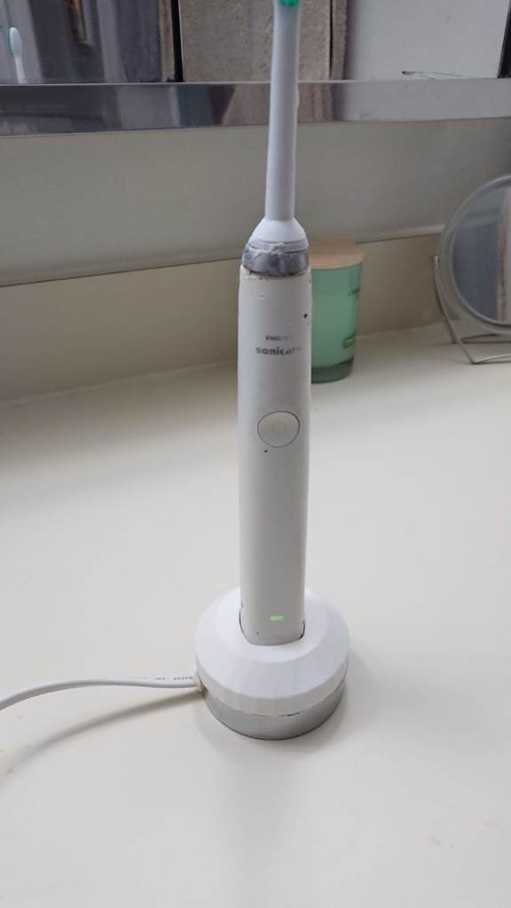 Induktiv laddningsfodral/stativ för Sonicare DiamondClean-tandborste