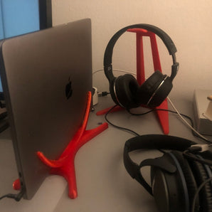 Vertikalt laptopstativ för MacBook Pro