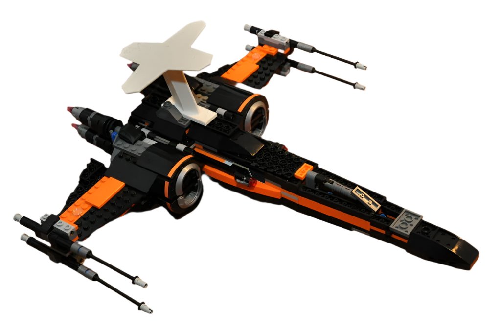 Visningsstand til LEGO X-Wing 75102