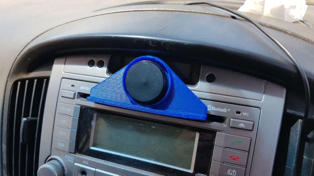 Magnetisk Tablet- og Telefonholder til Bilens CD-Afspiller